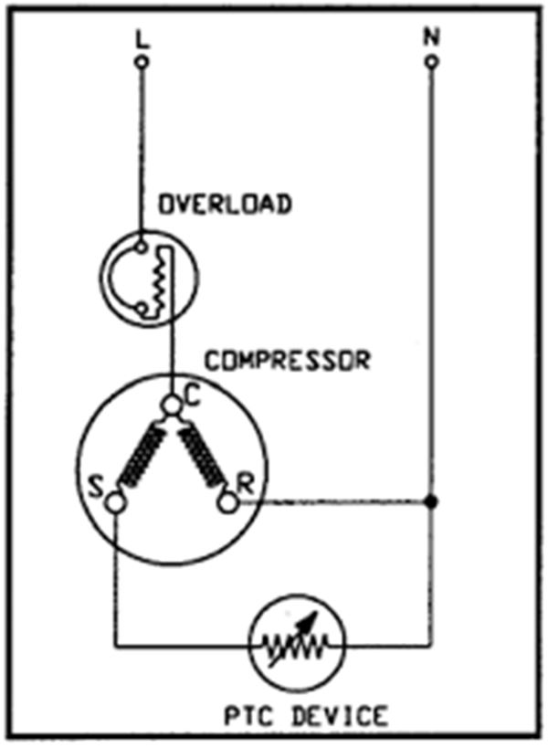 Freezer Compressor Wiring Diagram